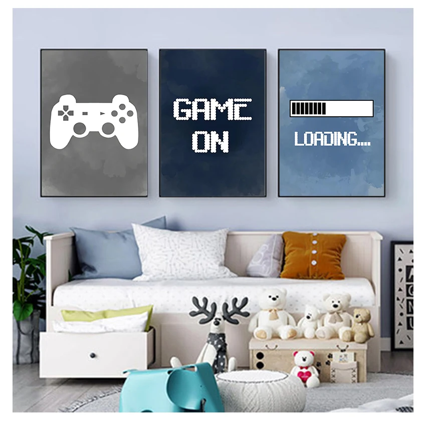 Video Gaming & Esports Usd Acc - Decorazioni da Parete per Camerette di